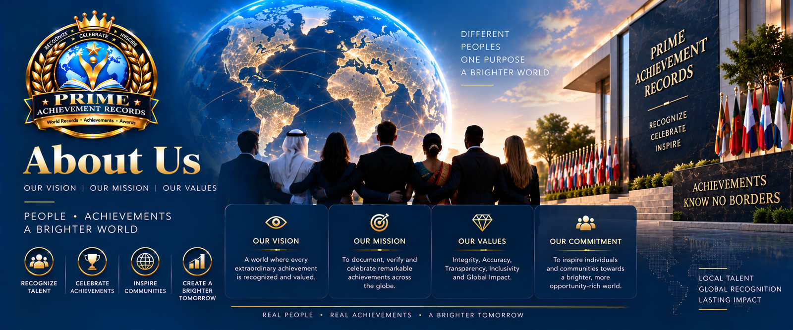 Prime Achievement Records international recognition platform