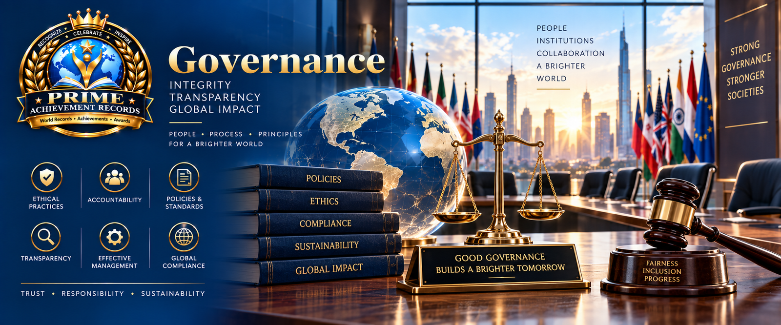 Governance & Independence — PRIME ACHIEVEMENT RECORDS banner